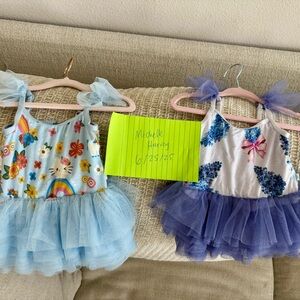 Posh Peanut Tulle Bodysuit Bundle - Hello Kitty and Floral